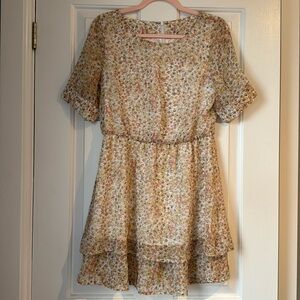 Floral Women’s Chiffon Dress